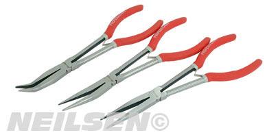 PLIERS - 3PC SET WITH 11IN. LONG HANDLES