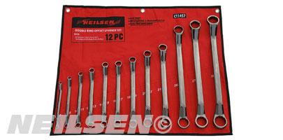 SPANNER SET - 12PC DOUBLE RING