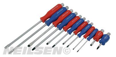 SCREWDRIVER SET - 12PC IN DOUBLE BLIS PACKING