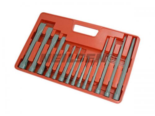 PUNCH AND CHISEL SET - 14 PIECE