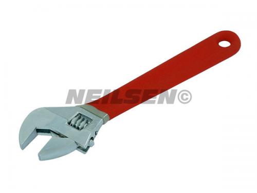 8 INCH ADJUSTABLE WRENCH PVC HANDLE