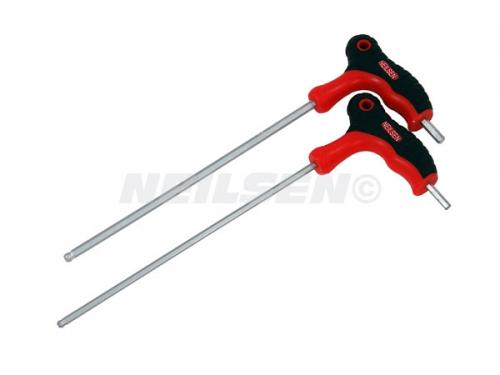 2PCS HEX WRENCH WITH BALL TIP