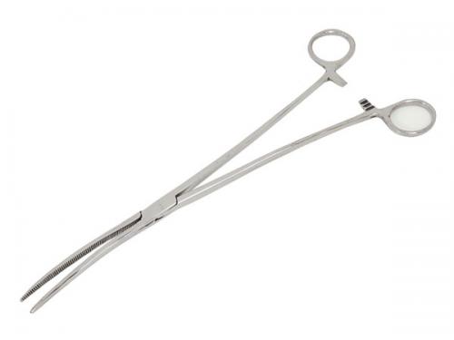 FORCEPS 10 INCH CURVED