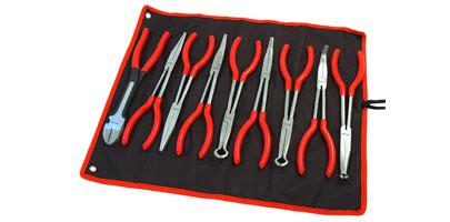9PC HOSE RING PLIERS SET 11 INCH