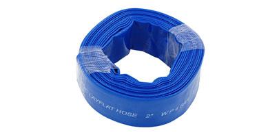 BLUE PVC LAYFLAT HOSE  2 INCH X 10M