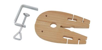 STUDIO FLUX BENCH PIN WOODEN WITH CLAMP