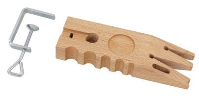 MULTI USE BENCH PIN WOODEN LARGE WITH CLAMP
