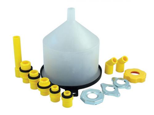 FUNNEL SPILL-FREE WITH ACCESSORY KIT
