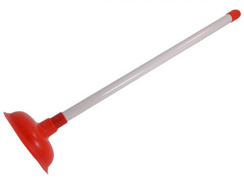 RUBBER PLUNGER WITH PLASTIC HANDLE