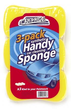 HANDY CAR SPONGES 3 PACK