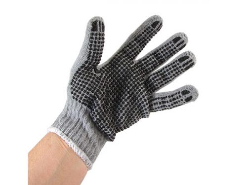 PVC DOTS COATED GLOVE  9 INCH  SIZE  L NEILSEN SOLD IN MIN 12 PAIR