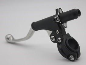 IGP PARTS BLACK AND SILVER CLUTCH LEVER