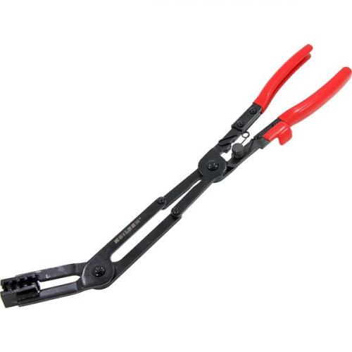 35 DEGREE ANGLED LONG HOSE CLAMP PLIERS - DOUBLE JOINTED