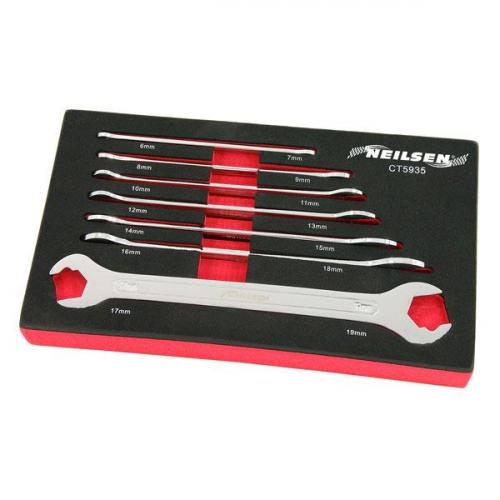 SPANNER SET 7PCS ULTRA THIN RATCHETING ACTION