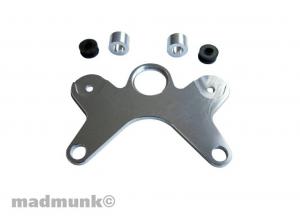 ALLOY PLATE FOR SPEEDO AND RPM METERS AND KEY SWITCH HOLE