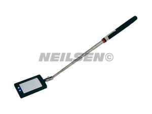 LED LIGHTED TELESCOPING INSPECTION MIRROR