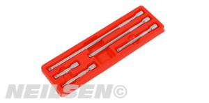 EXTENSION BARS - 5PC SET 1/4INCH