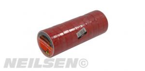 INSULATION TAPE 19MM RED 10PCS