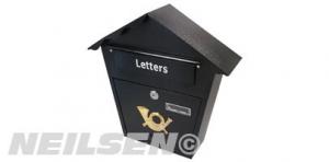 LETTER BOX BLACK PAINTED BODY