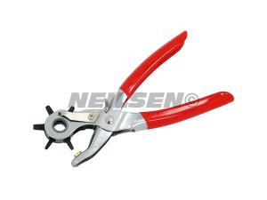 LEATHER PUNCH - 9IN. RED PVC HANDLES