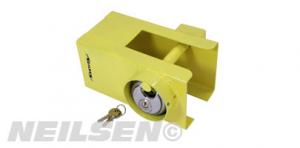 COUPLING LOCK SYSTEM 110X110MM WITH 70MM DISC STYLE PADLOCK