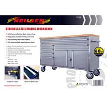 60 INCH STAINLESS STEEL TOOLBOX