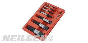 EXTRACTOR SET 8PCS FOR SCREWS AND STUDS