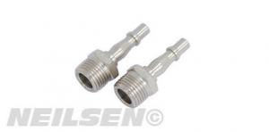 AIRLINE BAYONET FITTING - 2PC MALE 1/2 BSP