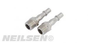 AIRLINE BAYONET FITTING - 2PC MALE 3/8 BSP