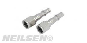 AIRLINE BAYONET FITTING - 2PC FEMALE 1/4 BSP