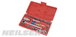 SOCKET SET - 40PC 1/4IN. AND 3/8IN.