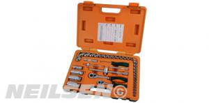 SOCKET SET  - 40PC 1/4IN.AND 3/8IN.