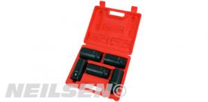 SOCKET SET - 5PC 1/2IN.DR FOR HUB NUTS