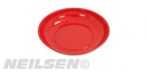MAGNETIC PARTS TRAY 6IN RED