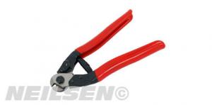 WIRE CABLE CUTTER 7INS WITH RED HANDLE