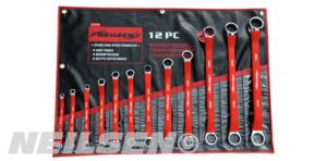 12PC DOUBLE RING OFFSET SPANNER SET