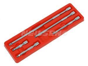 EXTENSION BARS - 5PC SET 1/4IN. WOBBLE END