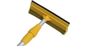 3 METRE TELESCOPIC WASH BRUSH AND SQUEEGEE