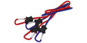 2PCS BUNGEE CORDS WITH HOOKS-24 INCH