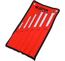 6PC EXTRA LONG RING SPANNER SET