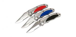 LOCKING KNIFE - 3.3/4IN. WITH POCKET CLIP AND STORAGE POUCH