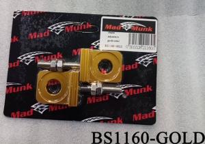 MUNK ALLOY SWING ARM CHAIN ADJUSTER IN GOLD