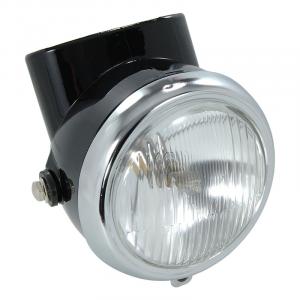 DX SMALL BLACK HEADLAMP SHELL WITH LEN