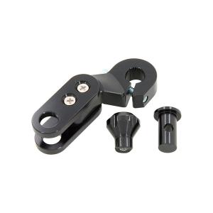 rear brake cam lever fit dx and cub in black