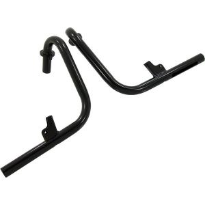 BLACK  HANDLE BARS LEFT AND RIGHT FOR CABLE BRAKE AND CABLE CLUTCH