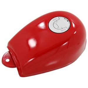 RED MUNK TANK WITH FLAT FUEL CAP