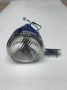 SMALL Z50A HEAD LIGHT WITH EMBLEM IN BLUE