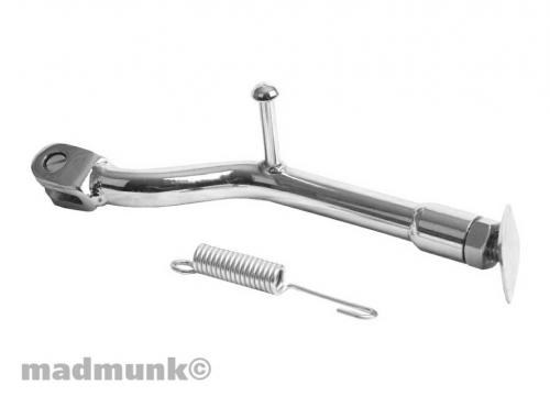 MUNK/DX ADJUSTABLE SIDE STAND CHROME