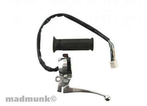 MUNK LEFT HAND LIGHT SWITCH WITH CLUTCH LEVER Z50A