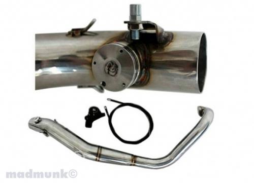 KEPSPEED ADJUSTABLE FRONT PIPE ONLY WITH BAR SWITCH TO FIT BS1126 AND BS1291 KP EXHAUSTS ONLY
